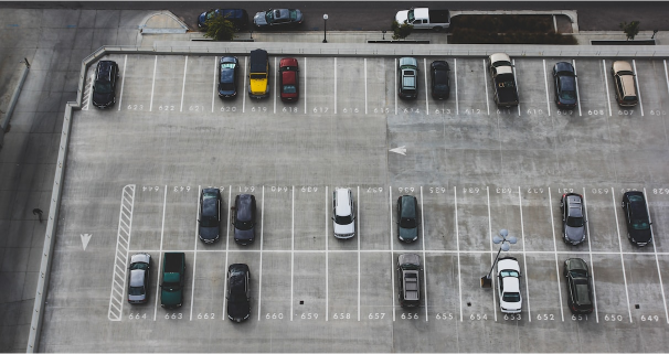 Symbolbild eines Parkplatzes